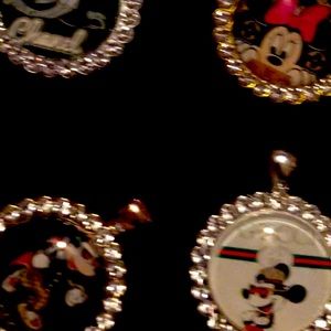 Minnie and Micky tray charms.
